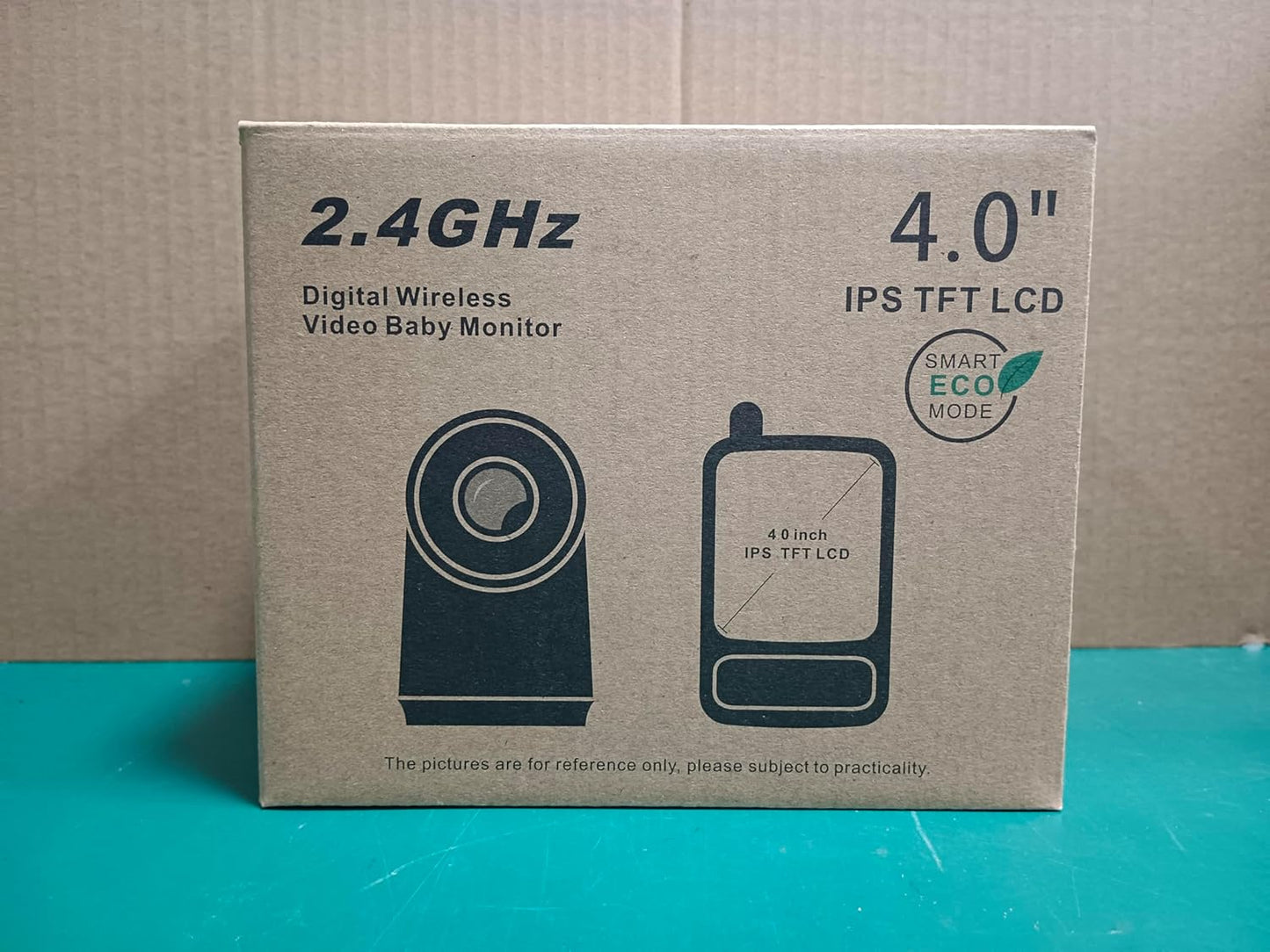 Baby Monitor,29-Hour Battery Life,Upgrade Baby Monitor with Camera and Night Vision,No Wifi,355°/120° Remote Pan Tilt Camera 2X Zoom, ECO Mode,2-Way Talk,Up to 1000Ft,Temperature