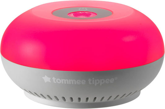 Dreammaker Baby Sleep Aid, Developed with Scientists, LED Red Nightlight, Adjustable Brightness and Pulsing Glow, Automatic Crysensor Soothes with Pink Noise